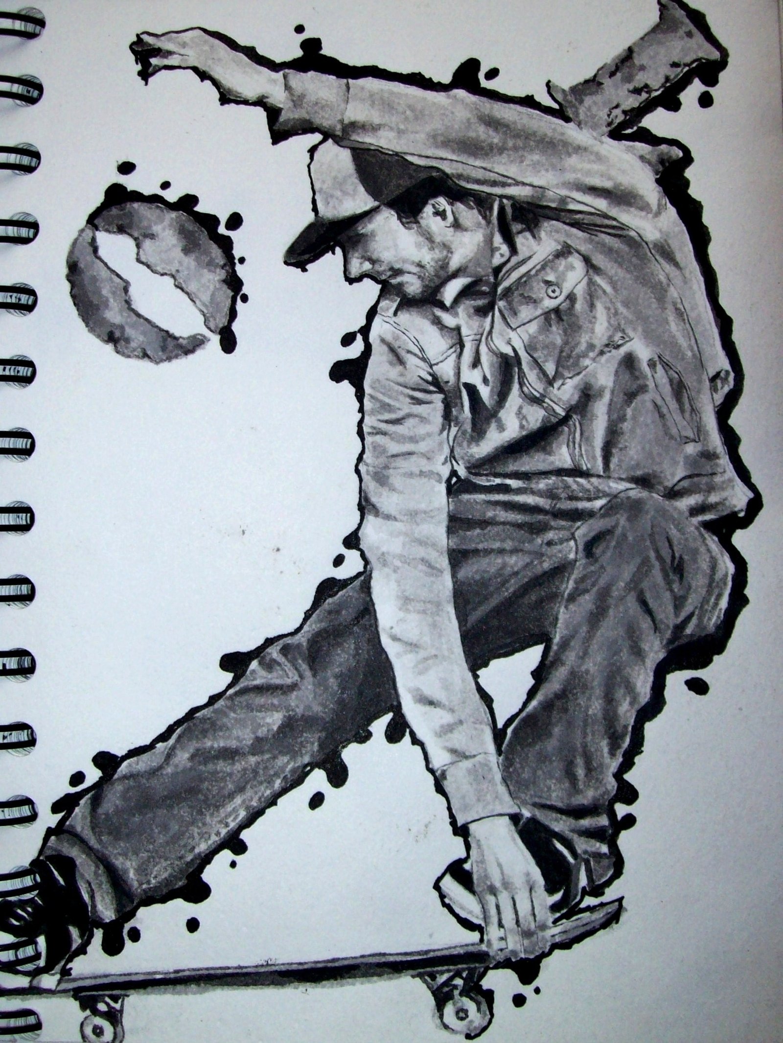 SKATER I — Acrylic Art